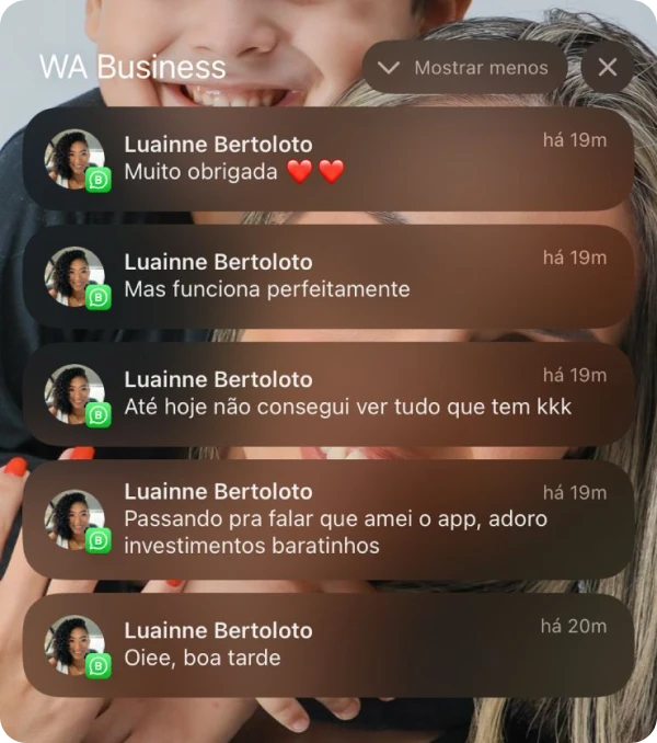 Depoimento de cliente 1